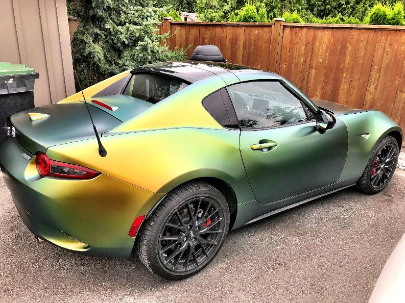 can you vinyl wrap your own car
