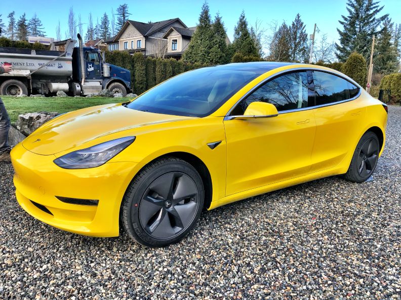 Tesla Car Wrap